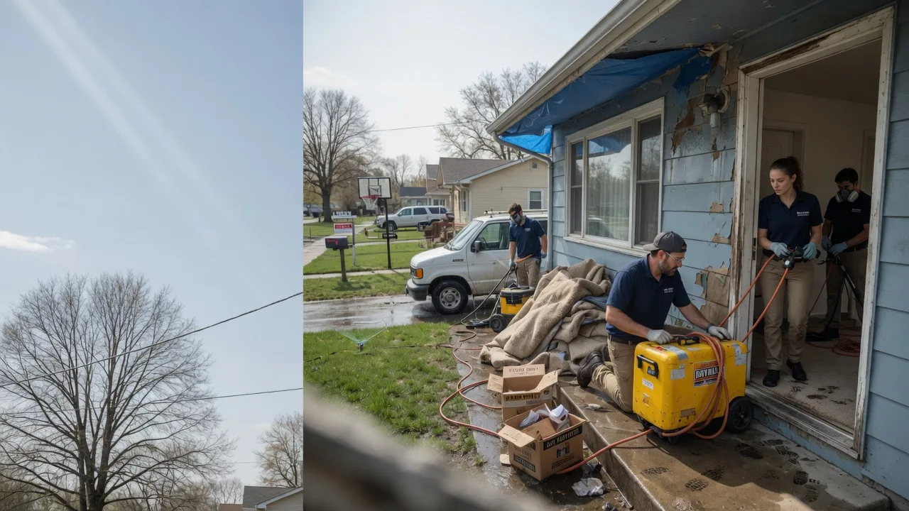 Basement Flood Cleanup in West Hamlin, WV near me
